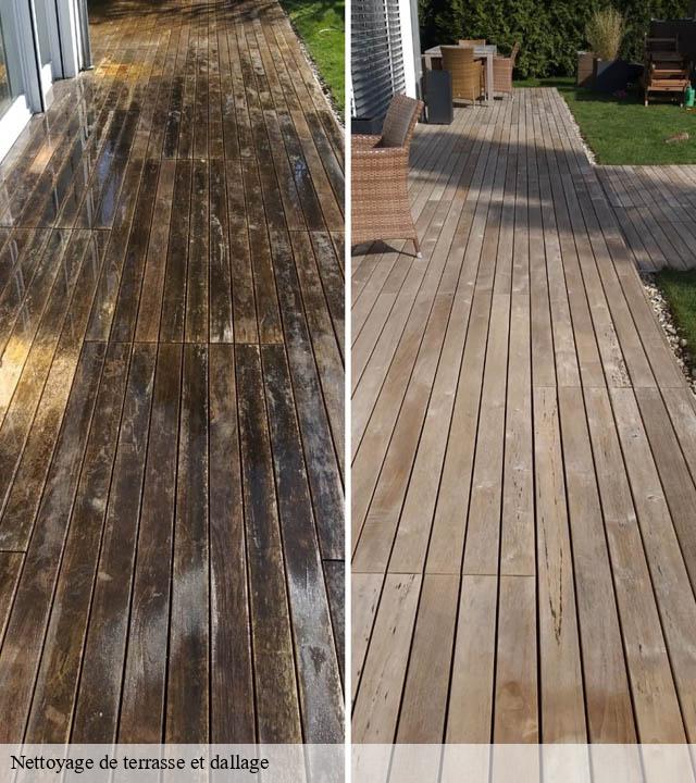 Nettoyage de terrasse et dallage  23 Creuse  DG Renov