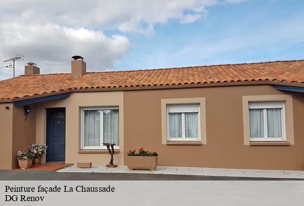 Peinture façade  la-chaussade-23200 DG Renov