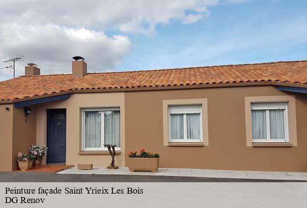 Peinture façade  saint-yrieix-les-bois-23150 DG Renov