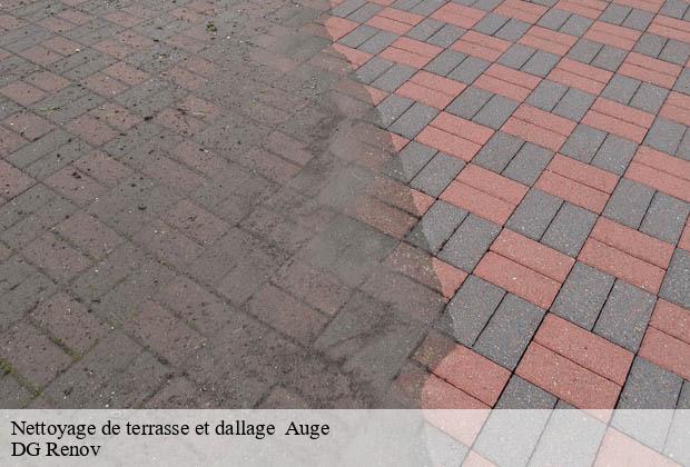 Nettoyage de terrasse et dallage   auge-23170 DG Renov