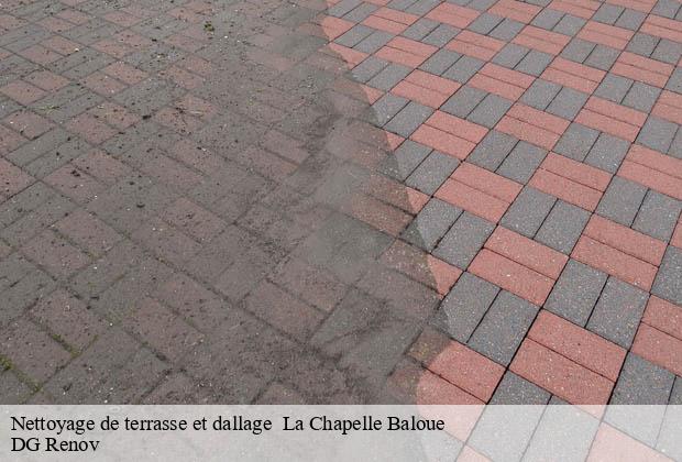 Nettoyage de terrasse et dallage   la-chapelle-baloue-23160 DG Renov
