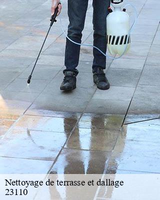 Nettoyage de terrasse et dallage   saint-priest-23110 DG Renov