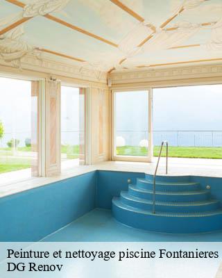Peinture et nettoyage piscine  fontanieres-23110 DG Renov