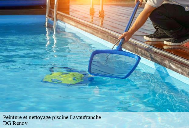 Peinture et nettoyage piscine  lavaufranche-23600 DG Renov