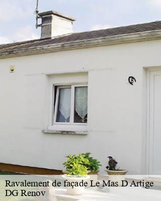 Ravalement de façade  le-mas-d-artige-23100 DG Renov