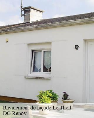 Ravalement de façade  le-theil-23430 DG Renov