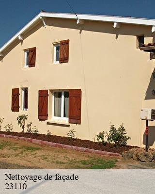 Nettoyage de façade  evaux-les-bains-23110 DG Renov